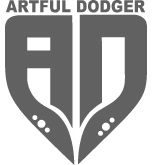 Artful Dodger logo [Reseller by ((WarCity)) varsity of street wear]